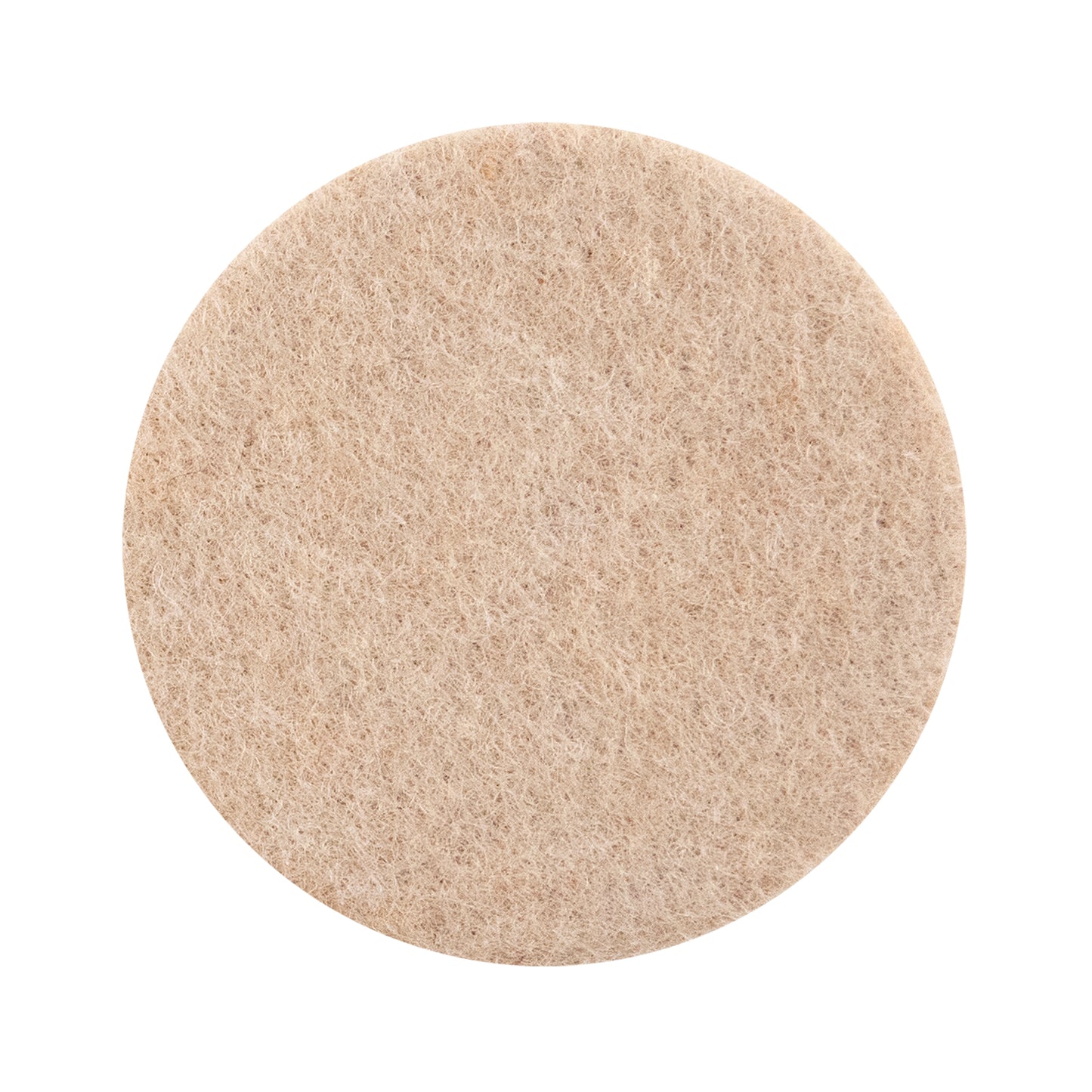 Super Sliders 3/4" Round Self Stick Felt Furniture Pads for Hardwood Beige, 24 Pack